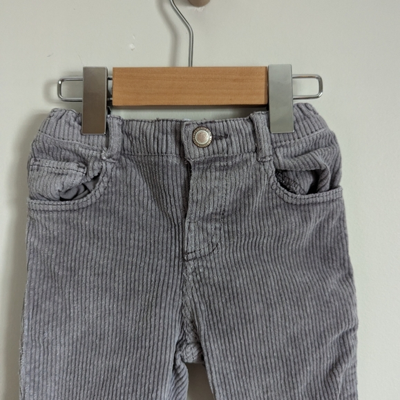Zara baby Corduroy pants winter collection silver grey, 18-24 months - Picture 14 of 15